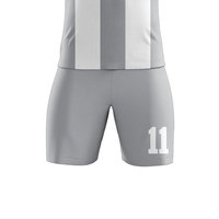Ensemble d'uniformes de football haut de gamme, coupe confortable, vêtements de sport, maillot et short de football pour les sports d'équipe et les activités de plein air