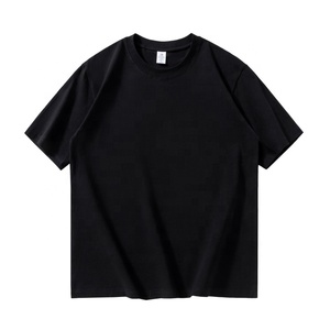 Camisetas de Manga Corta con Cuello Redondo para Hombre, Tallas Grandes, 100% Algodón, 200 g/m², de Alta Calidad, con Logotipo Personalizado, Ecológicas - Product Image 1