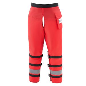 Ghette Protettive per Motosega Classe D, Stile Pantalone a 8 Strati con Cintura Regolabile e Tasca Porta Attrezzi, per Uomo - Product Image 3