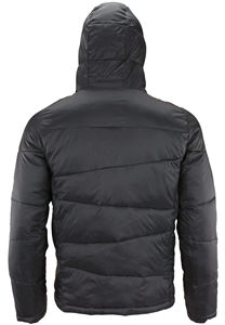 Chaqueta Acolchada para Hombre con Capucha, Color Personalizado, Ecológica, Transpirable, con Exterior de Seda, Elegante, Cómoda, Cálida y Resistente al Viento para Invierno, Venta al Por Mayor - Product Image 2