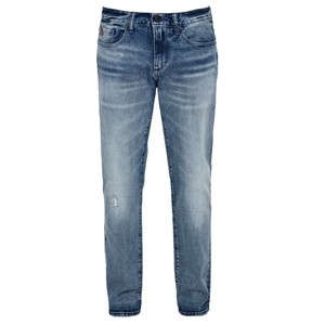 Custom <b>Mens</b> Slim Fit <b>Stretch</b> Denim Jeans Enzyme Wash Casual Summer Knitted Durable Cotton Eco-Friendly Breathable Midweight - Product Image 6