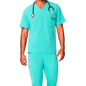 High Quality Hospital Doctors and <b>Nurse</b> Scrub Uniforms 2026 Latest Design Hospital Private Label Scrubs Medical <b>Nurse</b> Uniform - Product Image 6