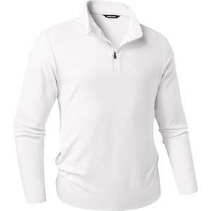Suéteres Personalizados para Hombre, Estilo Casual, Cierre de Cremallera de un Cuarto, Elásticos, para Otoño, Tipo Polo, de Felpa, Manga Larga, Cómodos y Antiarrugas - Product Image 1