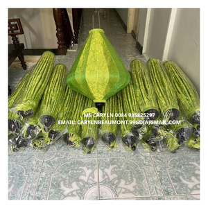 Top Selling Vietnamese Customized Silk <b>Bamboo</b> <b>Lantern</b> for Wedding/ Mid Autumn/ New Year Decoration Oriental Handcraft - Product Image 6