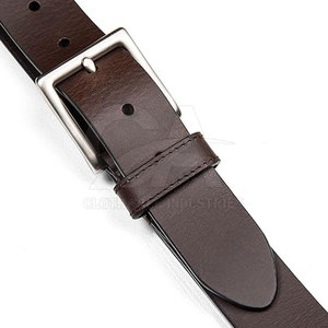 Cinturón de Cuero con Hebilla Automática para Hombre, Cinturón Ajustable con Trinquete, Diseño sin Agujeros, Cinturón de Cuero Genuino con Trinquete para Hombre - Product Image 5