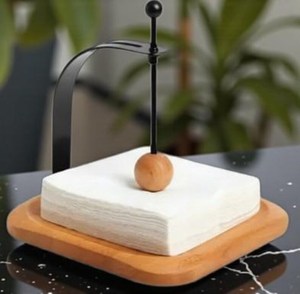 Tissue paper holder tissue dispenser napkin dispenser dining room <b>accessory</b> <b>kitchen</b> <b>accessory</b> tabletop <b>accessory</b> serving - Product Image 3