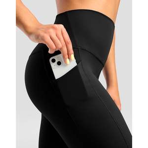 Super High Waisted Workout <b>Leggings</b> for Women XXS 25\"/28\" Ankle Buttery Soft Tummy Control Athletic Gym Yoga Pants <b>Pockets</b> - Product Image 4