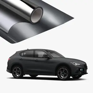 OEM xe cửa sổ tinting xe cửa sổ Tint dễ dàng để cài đặt màu sắc ban đầu carbon đen nhiệt từ chối siêu mỏng 1 lớp