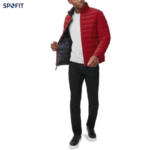 Hot Selling Latest Design <b>Lightweight</b> Winter <b>Casual</b> Men Puffer <b>Jacket</b> with Zipper Stand Collar Customized Color - Product Image 2