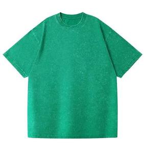 Camiseta Oversize para Hombre con Lavado Ácido, Logotipo Personalizado, Algodón Vintage, Estilo Urbano, Fabricante Mayorista de Ropa - Product Image 4