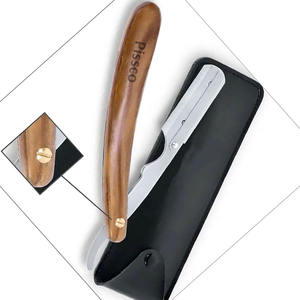 Navaja de Afeitar Recta de Acero Inoxidable, Herramientas de Belleza, Navaja con Logotipo Personalizado, Navaja Recta de Acero Inoxidable Personalizada - Product Image 4