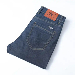 High Street Style Men's Straight <b>Denim</b> Pants Top Trending Winter and Summer Collection Color Washed Best <b>Material</b> Low Price - Product Image 3