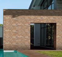 Carreaux de mur extérieur imitation brique céramique, finition mate, 300x600mm, pour villa