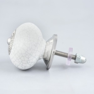 Poignée de porte et de tiroir antidérapante en céramique et silicone, faite à la main, de qualité supérieure, pour salle de bain, armoire, commode, durable - Product Image 3