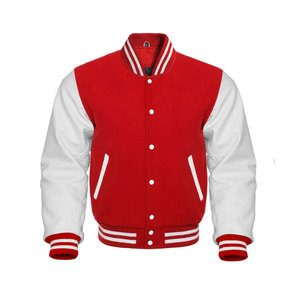 Veste universitaire unisexe en PU bleu marine avec lettre S, à capuche, respirante, col montant, coupe classique, style décontracté, pour l'hiver, en polyester/coton - Product Image 1