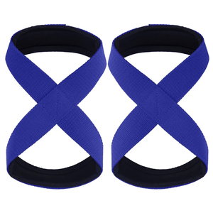 Figure 8 Strap Powerlifting High <b>Strength</b> Cotton Neoprene Adjustable With OEM Figure 8 Straps Bodybuilding <b>Strength</b> <b>Training</b> - Product Image 2