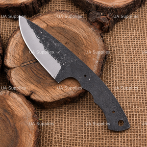 High Quality 1095 High Carbon Steel Full Tang <b>DIY</b> EDC Hunting Survival Camping Blank Blade OEM Customizable Knife Making <b>Kit</b> UA - Product Image 5