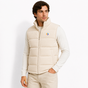 Chaleco acolchado para hombre, diseñado con relleno de calidad, tela ligera y un ajuste cómodo para aventuras al aire libre y uso diario. - Product Image 3