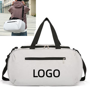 Mochila Deportiva Unisex de Poliéster Oxford con Asas Dobles, Bolsillo Frontal con Cremallera, Capacidad de 25-49L, Bolsa de Viaje para Entrenamiento - Product Image 1
