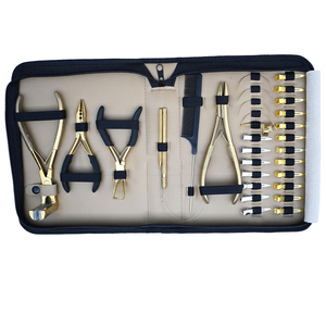 Professional Hair <b>Extension</b> Pliers Kit Metal Tools for Install and Remove Black Style Trendy Design - Product Image 5