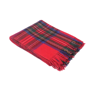 Manta de punto súper suave y esponjosa Royal Stewart, patrón de rayas de estilo mexicano, nuevo diseño personalizado, el mejor precio para la temporada de otoño - Product Image 3