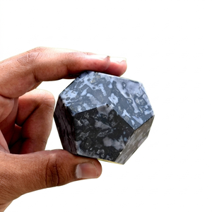 High Quality Indigo Gabbro jasper Stone Dodecahedron Crystal Natural Reiki Healing Crystal Gemstone <b>Trophy</b> Crystal Wholesaler - Product Image 3