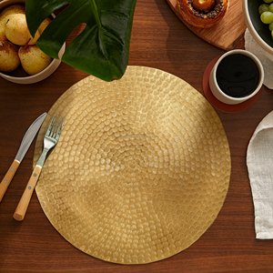 แผ่นรองสำหรับวางบนโต๊ะทำจากลูกปัดแก้วรูปทรงกลมผ้าทำมือดีไซน์ไม่เหมือนใครทำจาก PP ราคาไม่แพง - Product Image 4