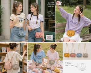 Mini bolso cruzado con forma de elefante, bonito bolso de hombro con cadena de cuero PU, bolso con forma de animal para niñas y mujeres, regalo - Product Image 6