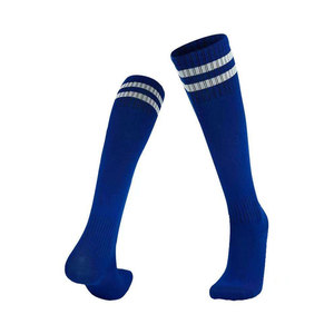Winter 100% <b>Wool</b> Knitted Soccer <b>Socks</b> with Cuff Logo Lightweight Breathable Performance <b>Socks</b> for Practice and Sports Use - Product Image 3
