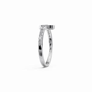 Indian Exporter Customized Moissanite Diamond <b>Ring</b> With Brilliant Sparkle Luxury Engagement Jewelry <b>For</b> <b>Couples</b> <b>for</b> Sale - Product Image 2