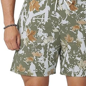 Pantalones Cortos de Secado Rápido con Estampado de Camuflaje para Hombre, Diseño Casual y Urbano, Ajuste Cómodo para un Estilo de Vida al Aire Libre - Product Image 4