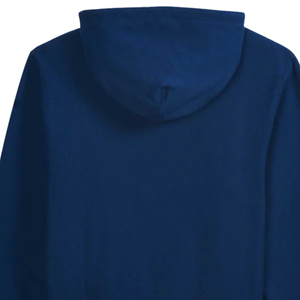 New <b>Men's</b> <b>Navy</b> Blue Hooded Sweatshirt Regular Fit Cotton <b>Fleece</b> Casual Autumn Wear Pocket Design Knitted Plain Dyed - Product Image 6