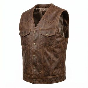 Gilet sans manches personnalisé pour homme en polyester, veste de motard coupe-vent décontractée pour l'hiver, vente en gros OEM ODM - Product Image 5