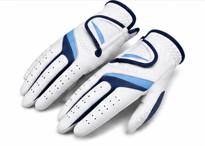 Gant de golf en cuir Cabretta d'Indonésie pour hommes et femmes, respirant, doux, antidérapant, pour la main gauche, accessoires de golf, logo d'usine - Product Image 4