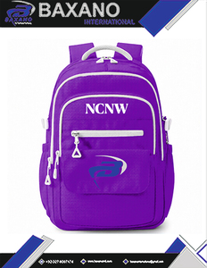 NCNW Sorority <b>Backpack</b> Laptop Bag Stylish School & Travel Durable Cordura Daypack Casual NCNW <b>BackPack</b> For Women Custom Logo - Product Image 4