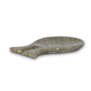 Reposacucharas de mármol para cocina moderna, soporte duradero de piedra para cucharas de cocina, elegante decoración para encimera. - Product Image 1