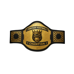 Football Champion Belt Unique Gorilla Design High Quality Personalized Sports Title Trophy FFL Fantasy League Award - Product Image 1