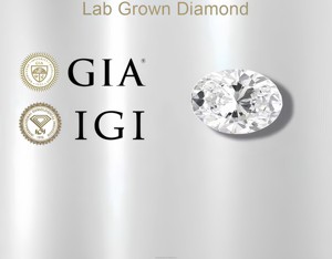 เพชรทรงรี Imperial Signature 4.00 - 4.10 กะรัต เพชรเลี้ยงในห้องปฏิบัติการ รับรองโดย IGI สี D F ความสะอาด VVS2 VS1 เพชร CVD คุณภาพพรีเมียม - Product Image 5