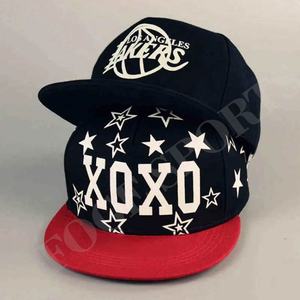 OEM Custom Embroidery Logo Unisex 100% Cotton <b>Flat</b> Bill Hip-hop Hat Gorras Casual Sports Snapback <b>Cap</b> - Product Image 5
