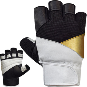 Professional Gym <b>Half</b> Finger Workout Gloves Anti <b>Slip</b> Breathable Weight Training Bodybuilding Fitness Gloves OEM Private Label - Product Image 1