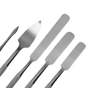 Juego de 5 Herramientas para Tallar Cera, Herramientas de Escultura de Metal y Arcilla, Herramientas de Doble Punta de Acero Inoxidable, Kit de Modelado para Laboratorio Dental - Product Image 3
