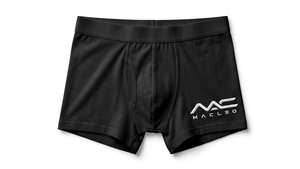 Calzoncillos bóxer para hombre, corte medio, color azul marino, 100% algodón, tejido transpirable, talla adulto - Product Image 5