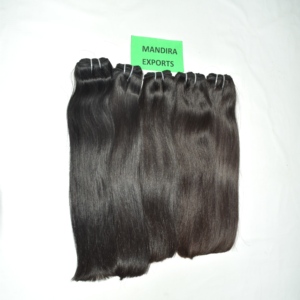 Extensiones de Cabello Humano Auténticas de Templo de Tamil Nadu, India, Remy Liso, Doble Trama, Doble Extracción, Fusionado, Todo Tipo - Product Image 6