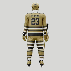 Uniforme de hockey sur glace sur mesure de qualité supérieure à prix raisonnable, fabriqué en tissu 100% polyester - Product Image 3