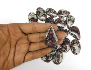 Eudialita Natural 100% de Alta Calidad al por Mayor, Cabujón de Piedra Preciosa Suelta para Fabricación de Joyas - Product Image 2