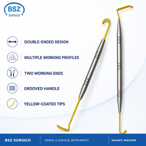 เครื่องมือถ่างฟันแบบสองด้าน BSZ SURGICO พร้อมปลายเคลือบสำหรับการผ่าตัด - Product Image 4