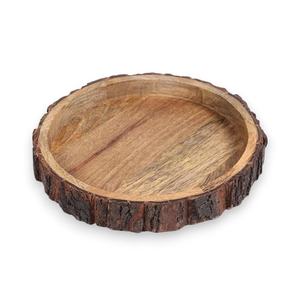 Tazón de Ensalada de Madera Hecho a Mano con Acabado Natural, Diseño Wabi Sabi, Sin Recubrimiento, Ecológico, para Servir Alimentos, por Curio Craft - Product Image 1