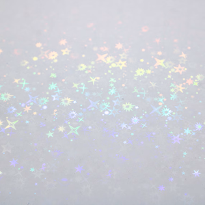 Wholesale Holographic Transparent Self Adhesive <b>Vinyl</b> Film Rainbow Laser Effect Waterproof Decorative Sheet for Craft Packaging - Product Image 3