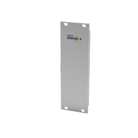 RDEKONO 2U Panel Baja Berlubang AL Blank Rack Mount Panel Spacer untuk Kabinet Rak Server 19 inci atau Enclosure, Hitam