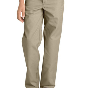 Pantalons d'uniforme scolaire à boutons très demandés pour enfants et adultes, garçons et filles, longueur cheville, en coton. - Product Image 5